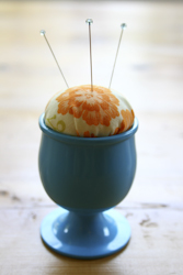 Egg Cup Pincushion Egg Cup Pincushion