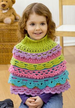 Ruffle Capelet for Girl Ruffle Capelet for Girl