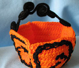 Orange Halloween Candy Dish Orange Halloween Candy Dish