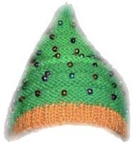 Ravelry craftsy gramma Christmas Tree Beanie | AllFreeKnitting.com