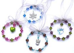 Beaded christmas ornament howto Super Sparkly Beaded Christmas Decorations | AllFreeChristmasCrafts.com