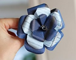 Pretty Recycled Paper Flowers Pretty Recycled Paper Flowers