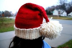 Kids Knit Santa Hat  AllFreeHolidayCrafts.com