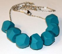 Faceted Clay Necklace Faceted Clay Necklace
