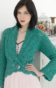 Mermaid Filigree Cardigan