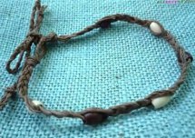 DIY Braided Hemp Anklet DIY Braided Hemp Anklet