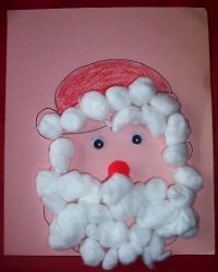 Fluffy Beard Santa 