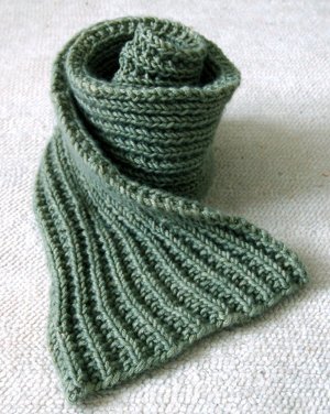 Easy Mistake Stitch Scarf Easy Mistake Stitch Scarf