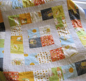 Storytime Squares Baby Quilts Storytime Squares Baby Quilts