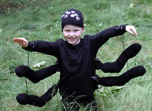 No Sew Spider Costume No Sew Spider Costume