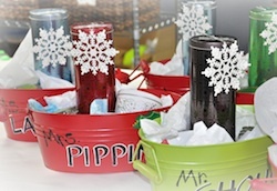 Employee party raffle prizes gift baskets Teacher Gift Basket | AllFreeChristmasCrafts.com