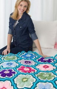 Pretty Posey Throw