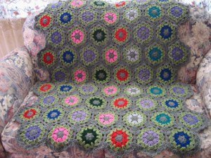 Busy Beehive Afghan Busy Beehive Afghan