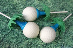 Golf Ball Cake Pops Golf Ball Cake Pops