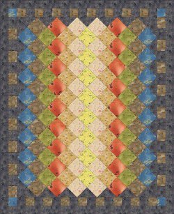 Chinese Windows Bed Quilt