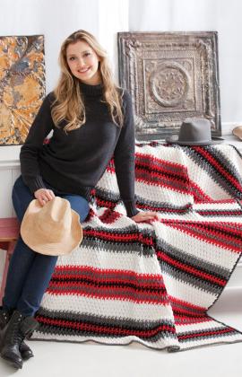 Textured Stripes Throw Textured Stripes Throw