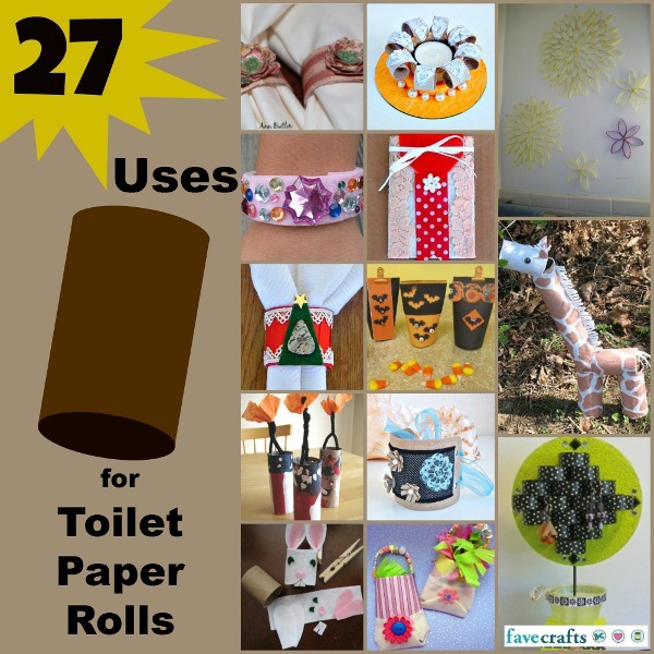 36 Uses for Toilet Paper Rolls