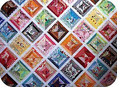 Rainbow String Quilt Rainbow String Quilt