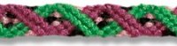 Double Helix Friendship Bracelet Pattern