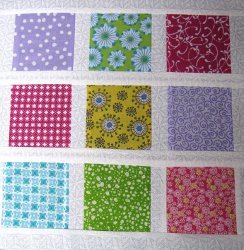 Brady Bunch Inspired Nine Patch Block Brady Bunch Inspired Nine Patch Block