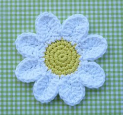 Daisy coasters  allfreecrochetcom