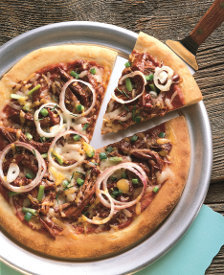 Grilled BBQ Pizza