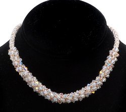 Wedded Bliss Beaded Kumihimo Necklace Wedded Bliss Beaded Kumihimo Necklace