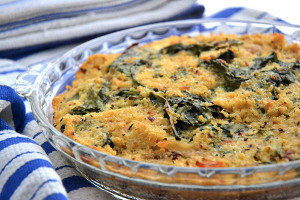 Quinoa Spinach Bake Quinoa Spinach Bake