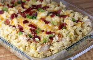 Chicken Bacon Ranch Mac and Cheese Chicken Bacon Ranch Mac and Cheese