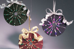 Decorative CD Ornaments