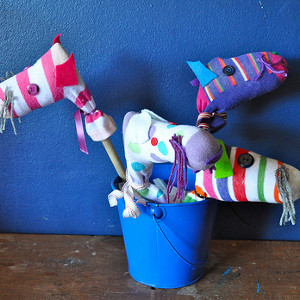 Mini Homemade Toy Hobby Horse Mini Homemade Toy Hobby Horse