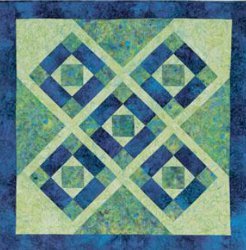 Diagonal Diamonds Quilt