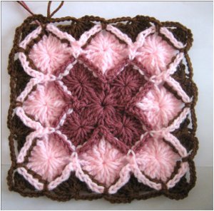 How to Crochet a Bavarian Square | FaveCrafts.com