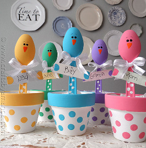 Colorful Place Card Holders Colorful Place Card Holders