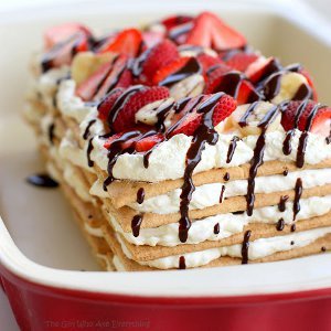 The Banana Split Icebox Cake The Banana Split Icebox Cake