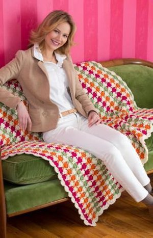 Juicy Fruit Afghan Crochet Pattern