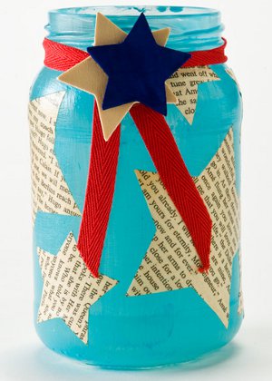 Americana Mason Jar Americana Mason Jar
