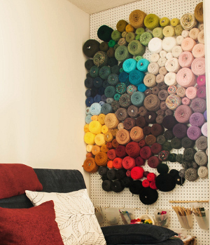 Vertical Yarn Storage Vertical Yarn Storage