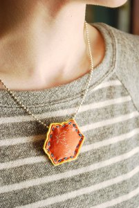 Little Hexie Necklace Little Hexie Necklace