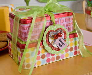 Storage tin eco friendly grade box christmas Christmas Cookie Tins | AllFreeChristmasCrafts.com