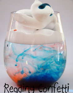 Swirling Color Cloud Experiment Swirling Color Cloud Experiment