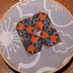 Mini Cross-Stitch Quilt 