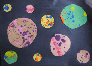 Super Splatter Paint Universe | AllFreeKidsCrafts.com