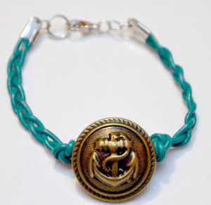 Braided Anchor Bracelet Braided Anchor Bracelet
