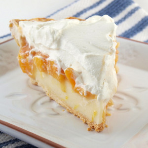 Pleasing Peach Cream Pie Pleasing Peach Cream Pie