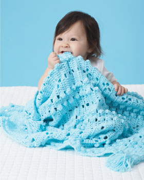 Laguna Blue Baby Blanket Laguna Blue Baby Blanket