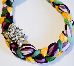 Simply Striking Braided Scarf Necklace Simply Striking Braided Scarf Necklace