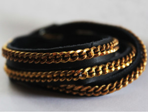 Updated Leather Wrap Bracelet Updated Leather Wrap Bracelet