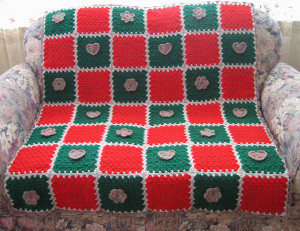 Christmas Sweetheart Afghan Christmas Sweetheart Afghan
