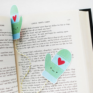 Printable Mitten Bookmark Printable Mitten Bookmark